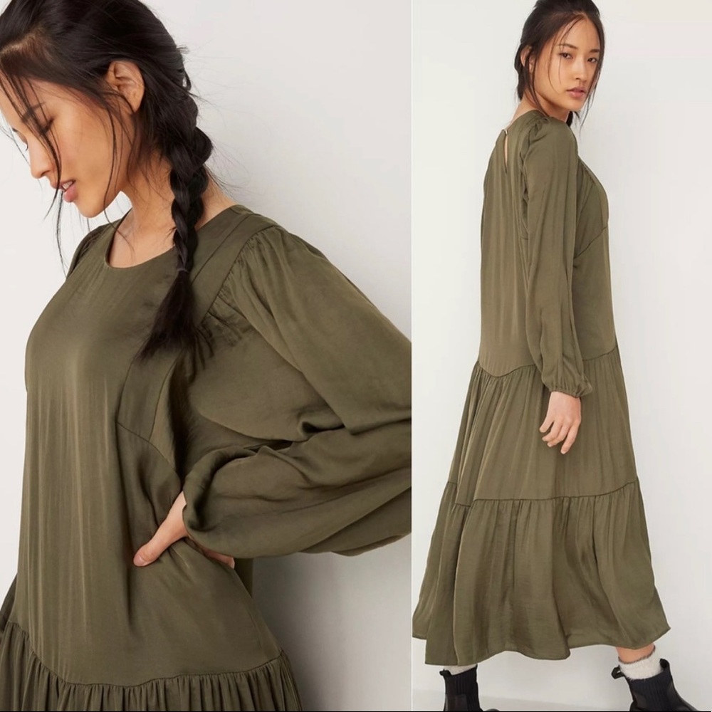 NWT Anthropologie Katrina Tiered Maxi Dress - Picture 5 of 9